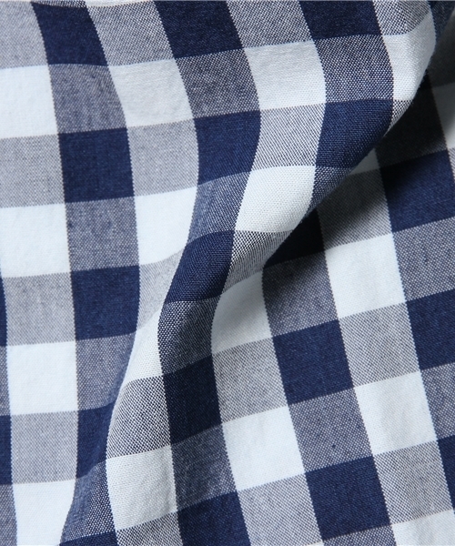 URBAN RESEARCH（アーバンリサーチ）の「UR インディゴギンガムチェックシャツ（シャツ/ブラウス・メンズ・レッド系その他/ホワイト系その他/ブルー系その他・LARGE/MEDIUM）」の18枚目の写真