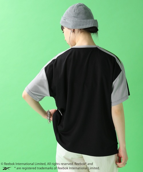 JEANASIS(ジーナシス)の「【Reebok別注】ゲームTシャツ/124323(Tシャツ/カットソー・レディース・グレー系その他/ブラック系その他/ホワイト系その他・FREE)」の11枚目の写真