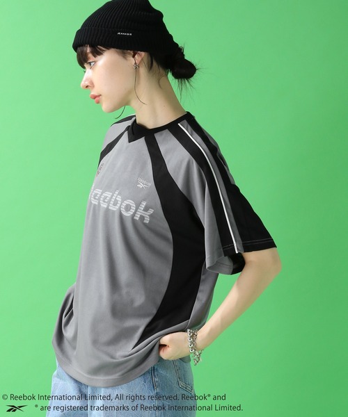 JEANASIS(ジーナシス)の「【Reebok別注】ゲームTシャツ/124323(Tシャツ/カットソー・レディース・グレー系その他/ブラック系その他/ホワイト系その他・FREE)」の17枚目の写真