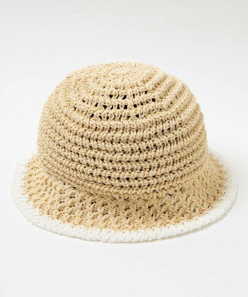 WEGO（ウィゴー）の「WEGO/クロシェ編みハット（ハット・レディース・ブラック/その他1/アイボリー・FREE）」の17枚目の写真