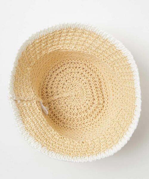 WEGO（ウィゴー）の「WEGO/クロシェ編みハット（ハット・レディース・ブラック/その他1/アイボリー・FREE）」の19枚目の写真