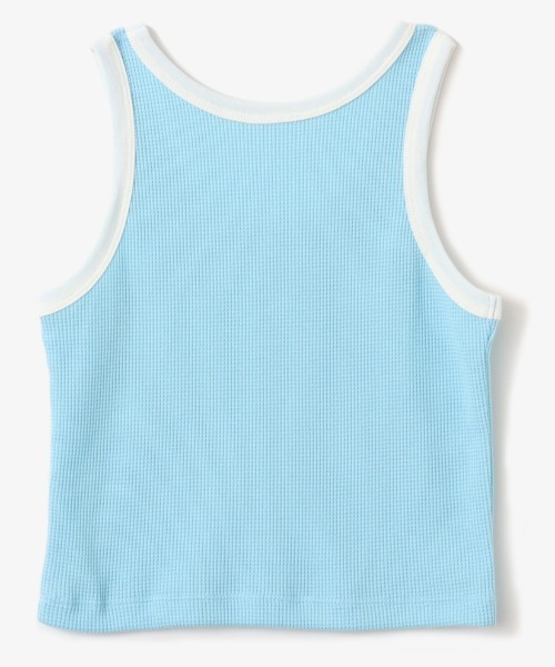atmos pink（アトモスピンク）の「atmos pink Ameslee Waffle Tank / アトモス ピンク アメスリ ワッフル タンク（タンクトップ・レディース・ホワイト/ピンク/ブラック/ブルー・FREE）」の9枚目の写真