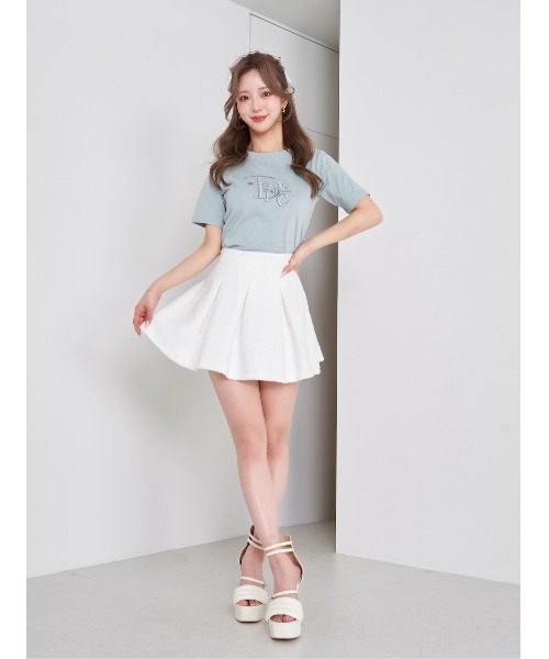 ダーリッチ　半袖Tシャツ　ホワイト ダーリッチ Darich モノグラムTシャツ （ホワイト） -ファッション通販