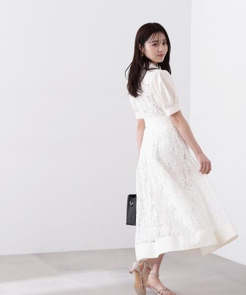PROPORTION BODY DRESSING（プロポーションボディドレッシング）の「レースシャツワンピース / 1214240503（ワンピース・レディース・ホワイト系その他/ブラック・MEDIUM/SMALL）」の15枚目の写真