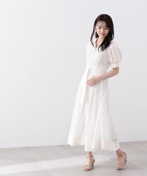 PROPORTION BODY DRESSING（プロポーションボディドレッシング）の「レースシャツワンピース / 1214240503（ワンピース・レディース・ホワイト系その他/ブラック・MEDIUM/SMALL）」の16枚目の写真