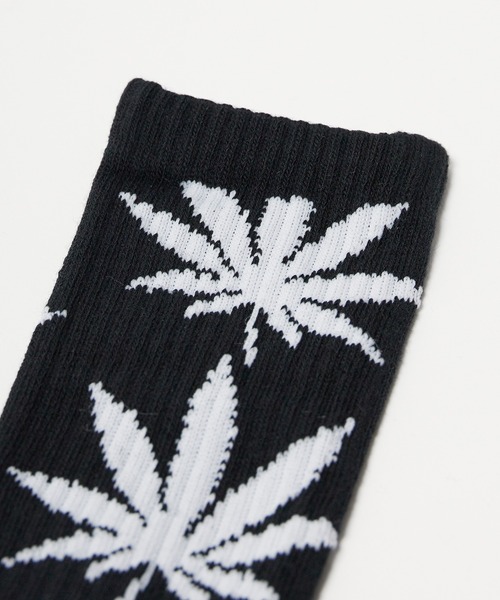 HUF（ハフ）の「HUF/ハフ HUF SET PLANTLIFE SOCK 靴下（ソックス/靴下・メンズ・ホワイト/ブラック・FREE）」の3枚目の写真