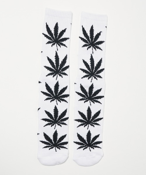 HUF（ハフ）の「HUF/ハフ HUF SET PLANTLIFE SOCK 靴下（ソックス/靴下・メンズ・ホワイト/ブラック・FREE）」の7枚目の写真