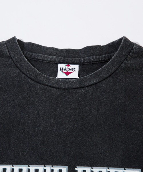 HOOK(フック)の「HOOK -original- マフィアわんこプリントウォッシュ半袖TEE (SS)(Tシャツ/カットソー・メンズ・ネイビー/グレー/ブラック/ブラウン・M/XL/L)」の16枚目の写真