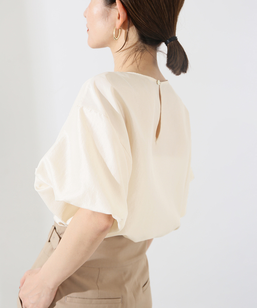 VERMEIL par iena 2024SS ヴィンテージタフタブラウス VERMEIL par iena 2024SS ヴィンテージタフタブラウス VERMEIL