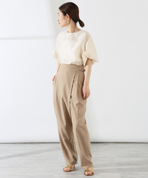 VERMEIL par iena 2024SS ヴィンテージタフタブラウス VERMEIL par iena（ヴェルメイユパーイエナ）の「ヴィンテージ
