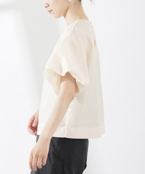VERMEIL par iena 2024SS ヴィンテージタフタブラウス VERMEIL par iena（ヴェルメイユパーイエナ）の「ヴィンテージ