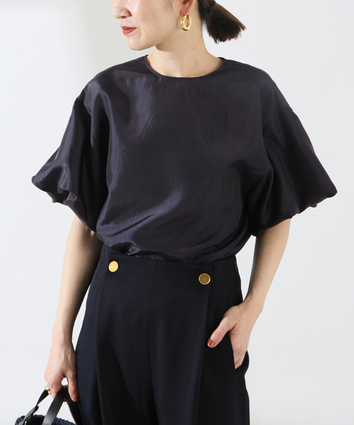 VERMEIL par iena 2024SS ヴィンテージタフタブラウス VERMEIL par iena（ヴェルメイユパーイエナ）の「ヴィンテージ
