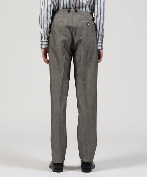 TOMORROWLAND (トゥモローランド)の「FUMIYA HIRANO THE TROUSERS HAMPSTED ウールモヘヤ 1プリーツトラウザーズ(スラックス・メンズ・グレー・42/38/36)」の5枚目の写真