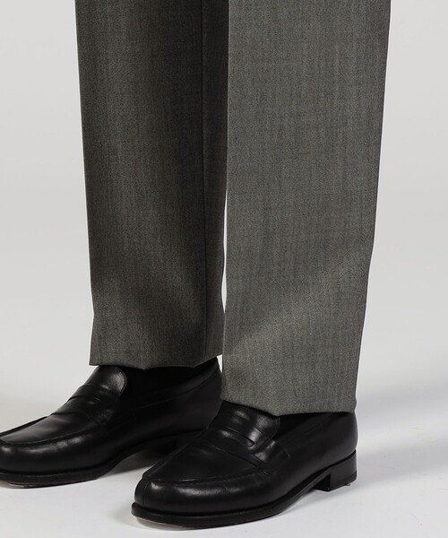 TOMORROWLAND (トゥモローランド)の「FUMIYA HIRANO THE TROUSERS HAMPSTED ウールモヘヤ 1プリーツトラウザーズ(スラックス・メンズ・グレー・42/38/36)」の9枚目の写真