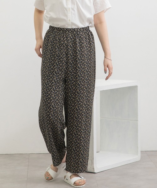 POU DOU DOU（プードゥドゥ）の「アソートプリントイージーパンツ（その他パンツ・レディース・アイボリー/ブラック/スミクロ・3）」の2枚目の写真