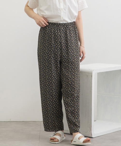 POU DOU DOU（プードゥドゥ）の「アソートプリントイージーパンツ（その他パンツ・レディース・アイボリー/ブラック/スミクロ・3）」の8枚目の写真