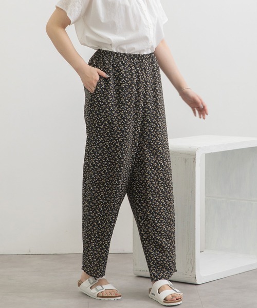 POU DOU DOU（プードゥドゥ）の「アソートプリントイージーパンツ（その他パンツ・レディース・アイボリー/ブラック/スミクロ・3）」の7枚目の写真