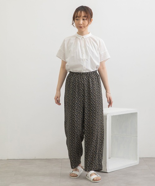POU DOU DOU（プードゥドゥ）の「アソートプリントイージーパンツ（その他パンツ・レディース・アイボリー/ブラック/スミクロ・3）」の5枚目の写真