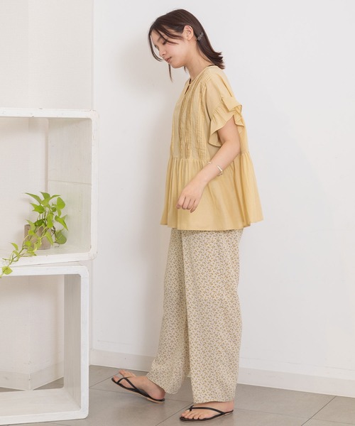 POU DOU DOU（プードゥドゥ）の「アソートプリントイージーパンツ（その他パンツ・レディース・アイボリー/ブラック/スミクロ・3）」の22枚目の写真