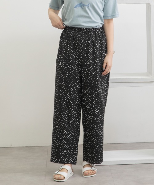 POU DOU DOU（プードゥドゥ）の「アソートプリントイージーパンツ（その他パンツ・レディース・アイボリー/ブラック/スミクロ・3）」の17枚目の写真