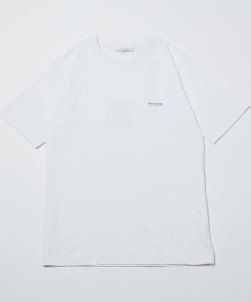 MEN'S MELROSE（メンズメルローズ）の「40/2天竺 プリントTシャツ（Tシャツ/カットソー・メンズ・ホワイト系その他3/ホワイト系その他2/ホワイト系その他・3/2/4）」の10枚目の写真