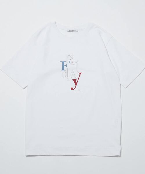 MEN'S MELROSE（メンズメルローズ）の「40/2天竺 プリントTシャツ（Tシャツ/カットソー・メンズ・ホワイト系その他3/ホワイト系その他2/ホワイト系その他・3/2/4）」の11枚目の写真