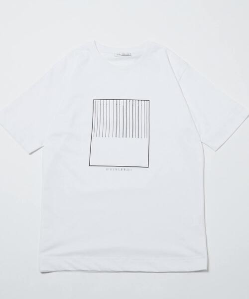 MEN'S MELROSE（メンズメルローズ）の「40/2天竺 プリントTシャツ（Tシャツ/カットソー・メンズ・ホワイト系その他3/ホワイト系その他2/ホワイト系その他・3/2/4）」の12枚目の写真