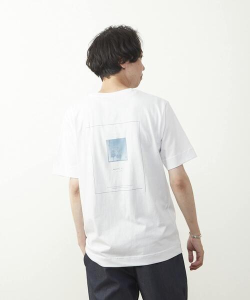 MEN'S MELROSE（メンズメルローズ）の「40/2天竺 プリントTシャツ（Tシャツ/カットソー・メンズ・ホワイト系その他3/ホワイト系その他2/ホワイト系その他・3/2/4）」の15枚目の写真
