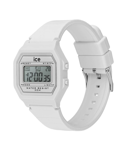 ICE WATCH（アイスウォッチ）の「「Ice-Watch アイスウォッチ」ICE digit retro アイスデジット レトロ　ネオンカラー（デジタル腕時計・レディース・スカイブルー/ホワイト/ミント/ライム/ブラック/レッド/イエロー/オレンジ/フューシャピンク・32mm）」の15枚目の写真