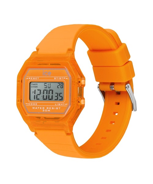 ICE WATCH（アイスウォッチ）の「「Ice-Watch アイスウォッチ」ICE digit retro アイスデジット レトロ　ネオンカラー（デジタル腕時計・レディース・スカイブルー/ホワイト/ミント/ライム/ブラック/レッド/イエロー/オレンジ/フューシャピンク・32mm）」の19枚目の写真