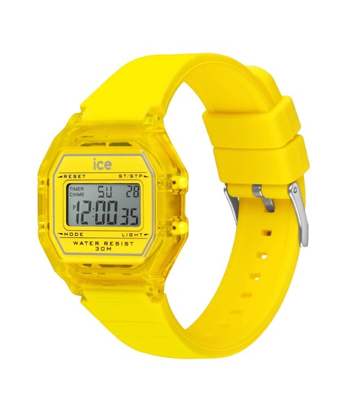 ICE WATCH（アイスウォッチ）の「「Ice-Watch アイスウォッチ」ICE digit retro アイスデジット レトロ　ネオンカラー（デジタル腕時計・レディース・スカイブルー/ホワイト/ミント/ライム/ブラック/レッド/イエロー/オレンジ/フューシャピンク・32mm）」の21枚目の写真