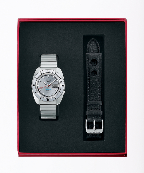 SEIKO 5（セイコーファイブ）の「【SEIKO / セイコー】5 SPORTS SBSA269 Gray（アナログ腕時計・レディース・シルバー・FREE）」の2枚目の写真