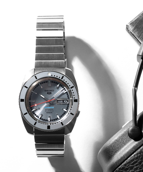 SEIKO 5（セイコーファイブ）の「【SEIKO / セイコー】5 SPORTS SBSA269 Gray（アナログ腕時計・レディース・シルバー・FREE）」の4枚目の写真