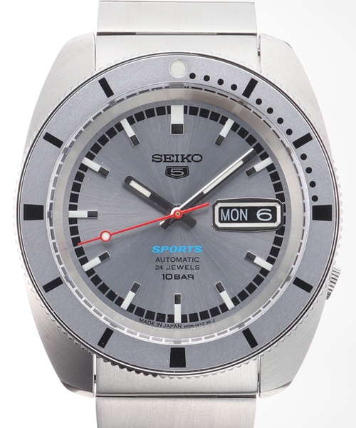 SEIKO 5（セイコーファイブ）の「【SEIKO / セイコー】5 SPORTS SBSA269 Gray（アナログ腕時計・レディース・シルバー・FREE）」の7枚目の写真