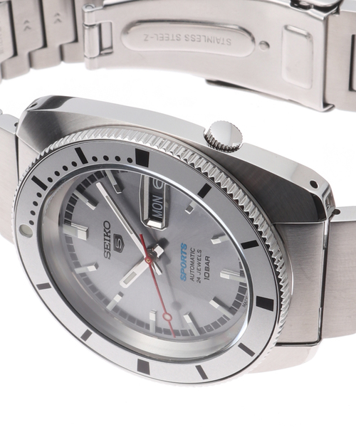 SEIKO 5（セイコーファイブ）の「【SEIKO / セイコー】5 SPORTS SBSA269 Gray（アナログ腕時計・レディース・シルバー・FREE）」の8枚目の写真