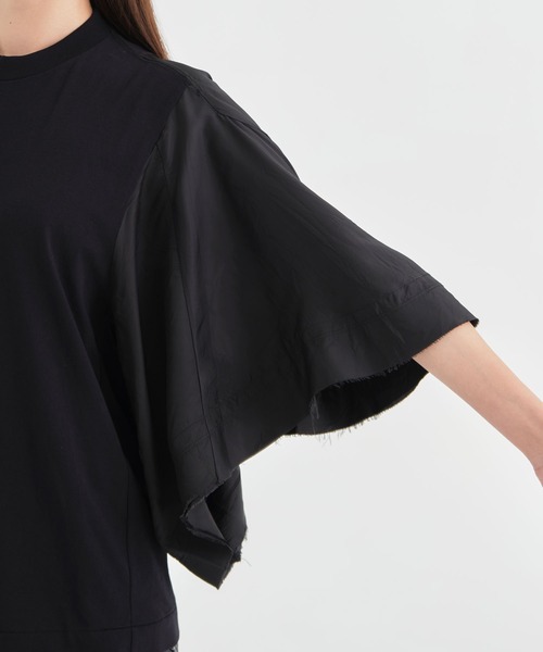 セール】【TOGA PULLA/トーガプルラ】Cotton jersey T-shirt