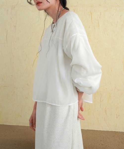 Bab（バブ）の「【S・Mサイズ展開】ロゴシアードッキングスウェットワンピース（ワンピース・レディース・アイボリー/ブラック/グレー系その他2/モカ/ライトグリーン・S/M）」の21枚目の写真