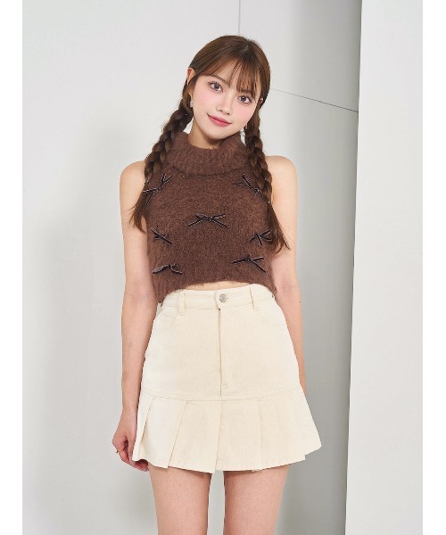 リボンデザインニットトップス（その他トップス）｜Darich（ダーリッチ）