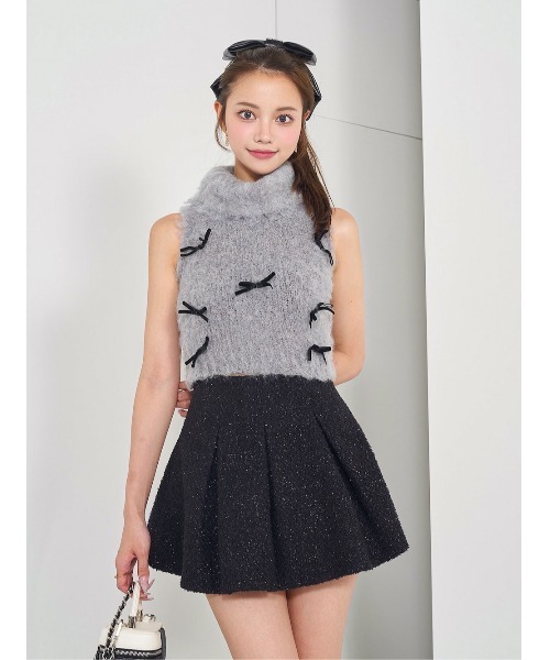 darich リボンデザインニットトップス Darich（ダーリッチ）の「リボンデザインニットトップス（その他