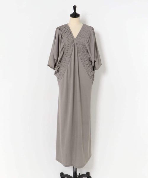 【セール】shirring one piece（ワンピース）｜LAATO（ラート）