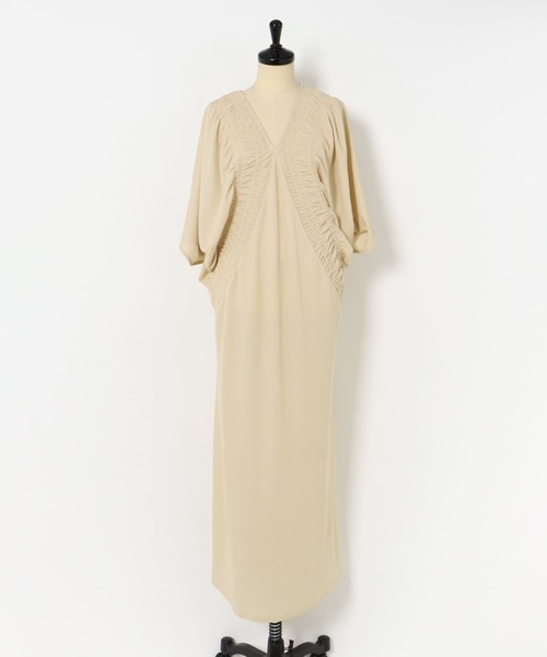 ワンピース laato shirring one piece LAATO（ラート）の「shirring one piece（ワンピース）」 - WEAR