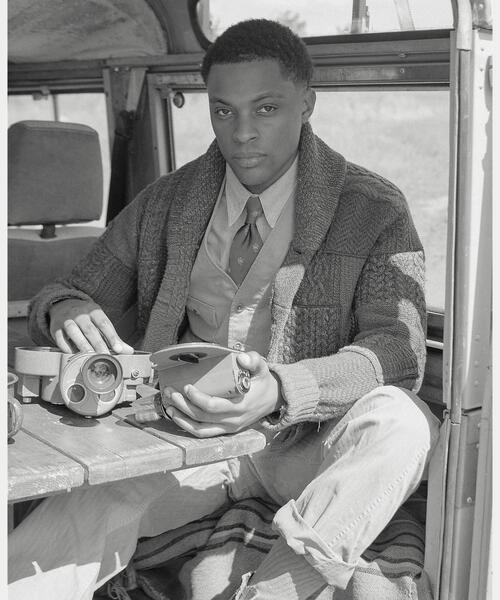 【セール】パッチワーク ウールブレンド ショール カーディガン（カーディガン/ボレロ）｜RRL（ダブル アール エル）