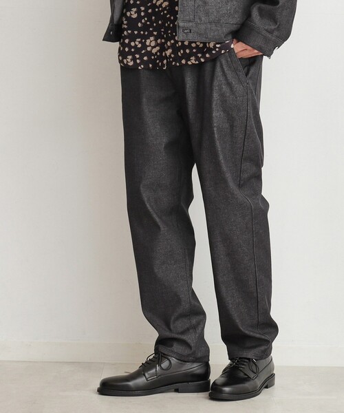 THE SHOP TK (ザ ショップ ティーケー )の「エバーデニムワイドパンツ セットアップ可/色落ちしにくい(デニムパンツ・メンズ・ブラック/ネイビー・02/03/04)」の5枚目の写真