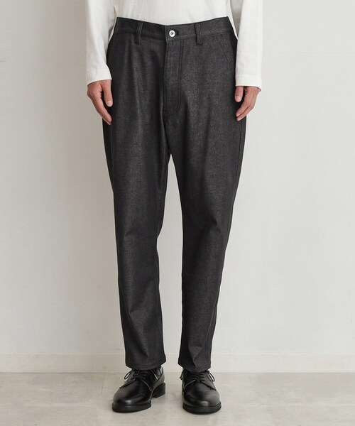 THE SHOP TK (ザ ショップ ティーケー )の「エバーデニムワイドパンツ セットアップ可/色落ちしにくい(デニムパンツ・メンズ・ブラック/ネイビー・02/03/04)」の12枚目の写真