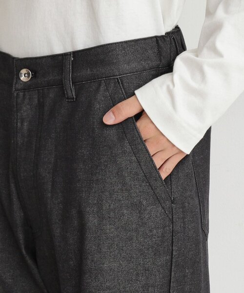 THE SHOP TK (ザ ショップ ティーケー )の「エバーデニムワイドパンツ セットアップ可/色落ちしにくい(デニムパンツ・メンズ・ブラック/ネイビー・02/03/04)」の17枚目の写真