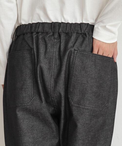THE SHOP TK (ザ ショップ ティーケー )の「エバーデニムワイドパンツ セットアップ可/色落ちしにくい(デニムパンツ・メンズ・ブラック/ネイビー・02/03/04)」の18枚目の写真