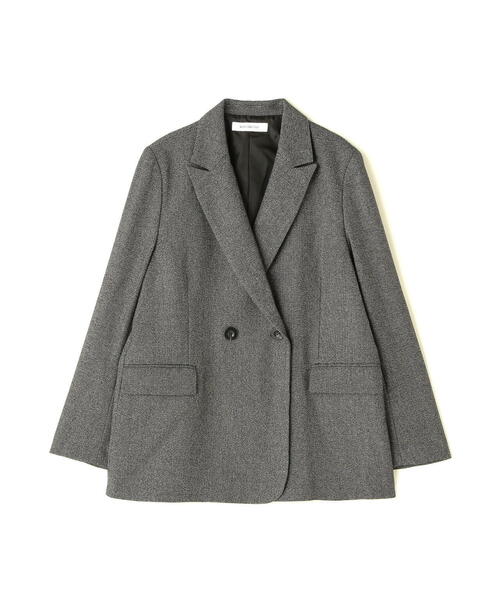 NATURAL BEAUTY BASIC(ナチュラルビューティーベーシック)の「◇ 【Oggi掲載】ミニチドリダブルジャケット(テーラードジャケット・レディース・ブラック・SMALL/MEDIUM)」の2枚目の写真