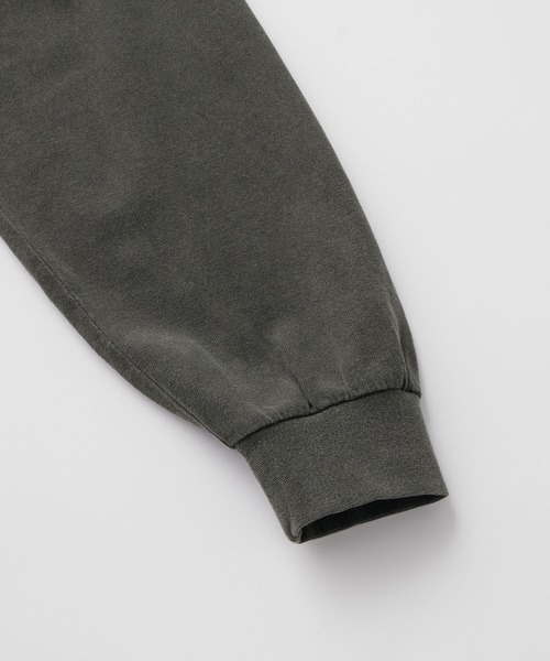 MONO-MART（モノマート）の「ヴィンテージピグメント加工アニマルデザイン ビッグ長袖Tシャツ（Tシャツ/カットソー・レディース・ブラック/ブラック系1/ネイビー系1/ブラウン/オフホワイト/ブラック系2/ホワイト系2・M/L）」の12枚目の写真