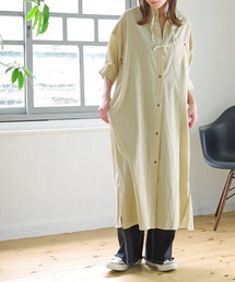 Crisp | ショートスリーブサージカルシャツワンピース(ワンピース)