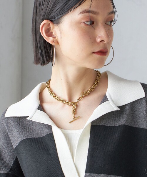 SHIPS（シップス）の「ミックス チェーン ネックレス（ネックレス・レディース・シルバー/ゴールド・ONE SIZE）」の16枚目の写真